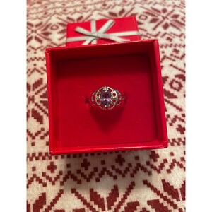 Women's Amethyst Silver 925 Ring size 7